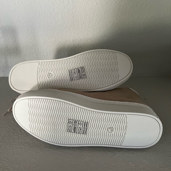 Soludos Ibiza High Top Sneaker in Sand - Picture 6 of 7